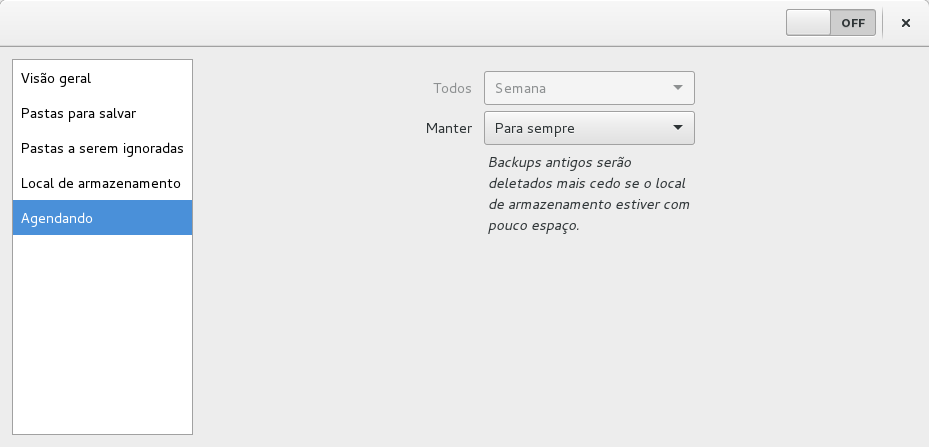 Imagem da tela "Agendado"