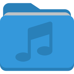 Ícone GNOME de pasta de Músicas